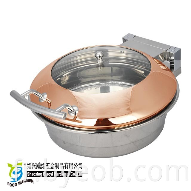 Petit Chafing Dish Buffet Induction Rond